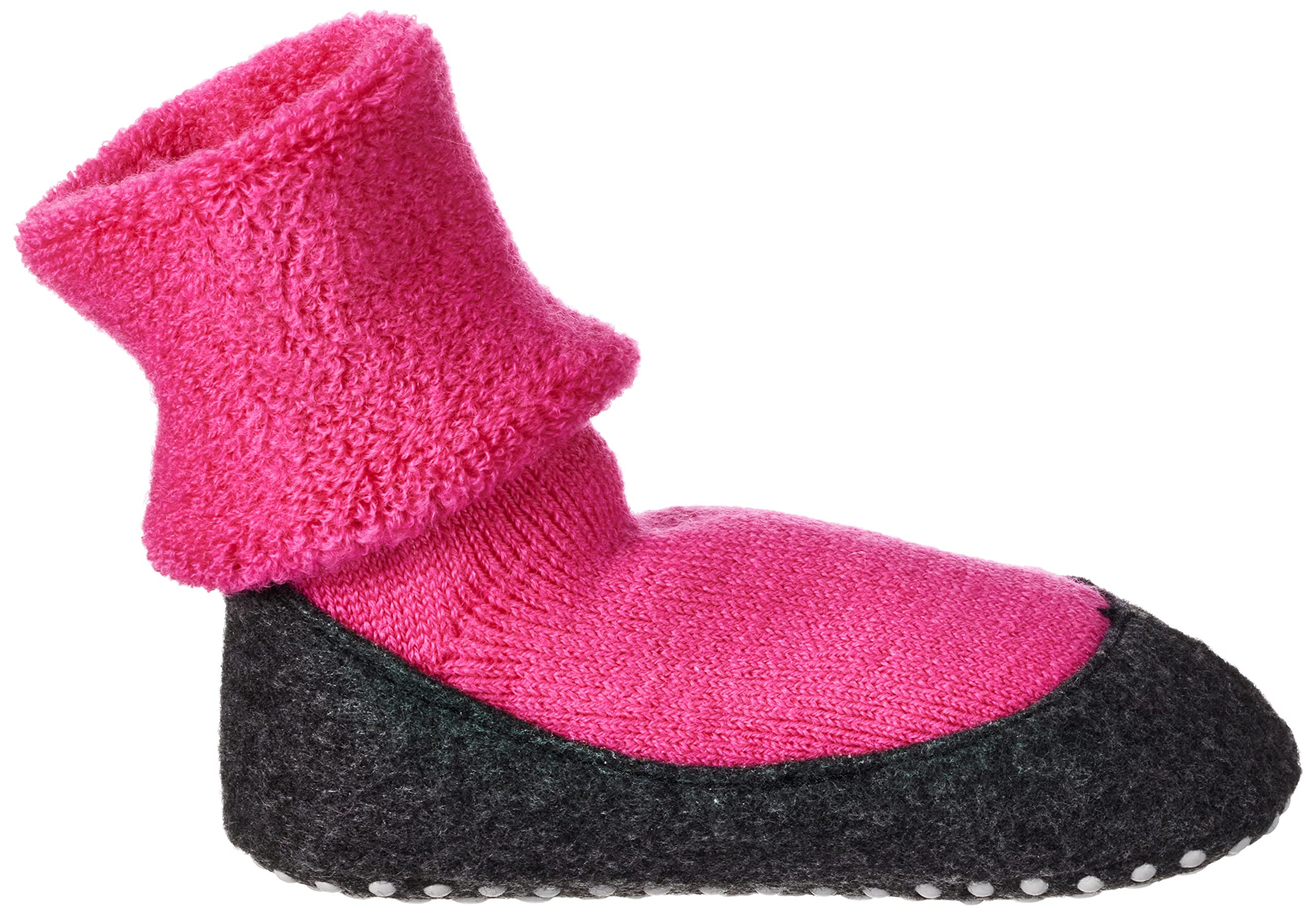 FALKE Uniseks - dzieci Cosyshoe Minis z wypustkami na podeszwie wypustki na filcowej podeszwie wygodne ciepłe oddychająca regulująca temperaturę neutralizująca zapachy wełna 1 Para
