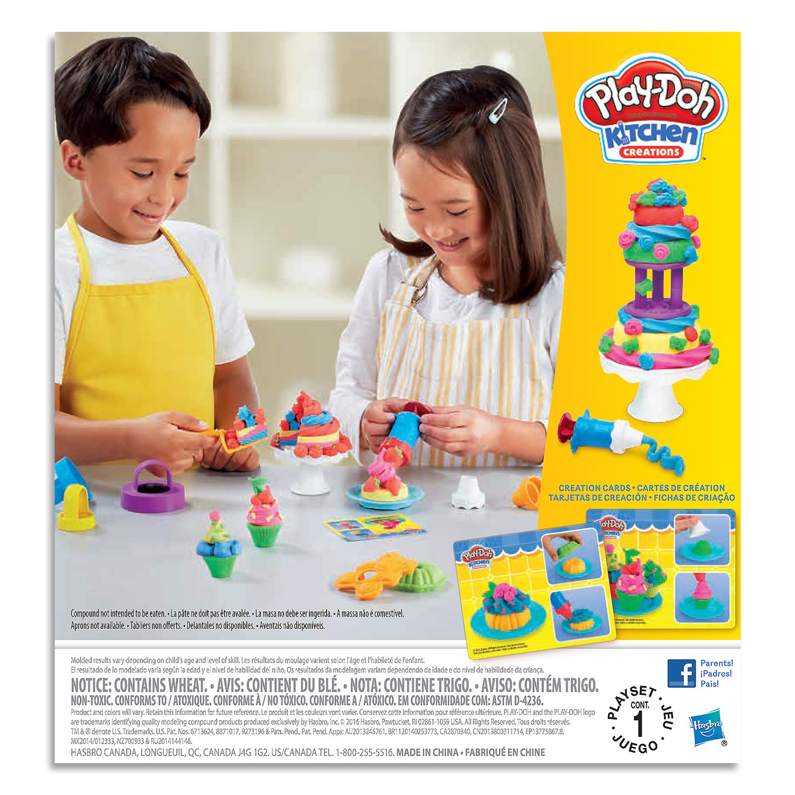 play doh frost n fun cakes