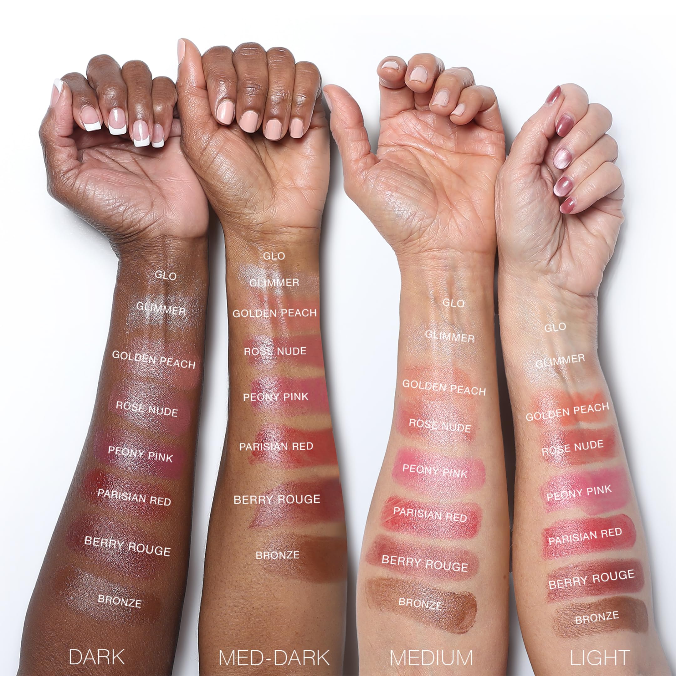 BOOM! by Cindy Joseph Boomstick Golden Peach, 3-in-1 Creme Blush Stick für Augen, Lippen & Wangen, langanhaltende, mischbare & aufbaubare Farbe für reife Haut, vegan & tierversuchsfrei