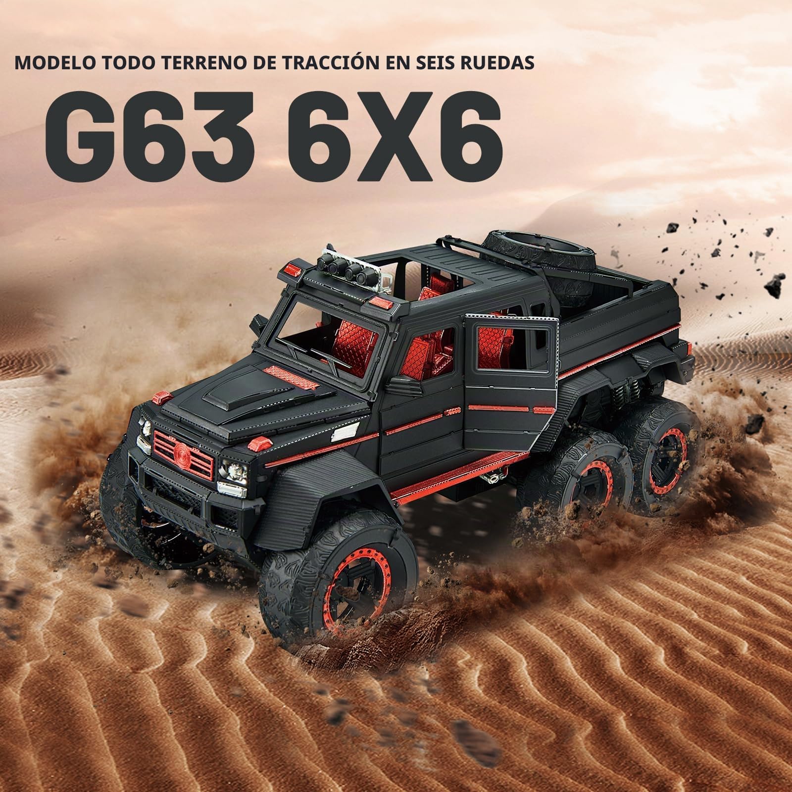 Piececool Puzzle 3D Metal G63, 3D Acero Inoxidable para 340 Piezas, Colección, Regalo de Cumpleaños, Maqueta Adultos, 1:1 Todo Metal