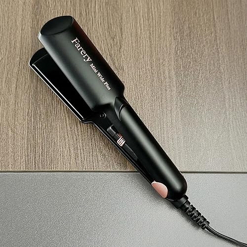 Miniatura 9 de Mini plancha plana de 1.5 pulgadas de ancho para viajes, plancha de pelo pequeño de cerámica de 1 12 pulgadas para cabello corto y largo, mini