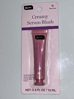 Creamy Serum Blush, Rose Dust, with Niacinamide and…