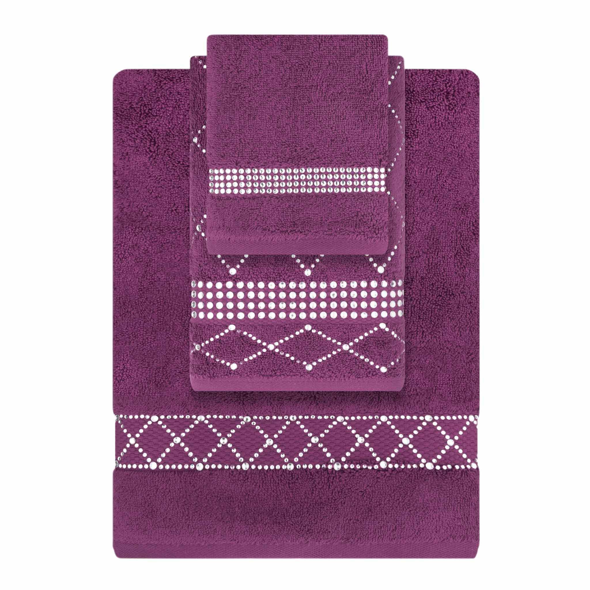 Sparkles Home Atlas Rhinestone Towel Set - FREE SHIPPING -13