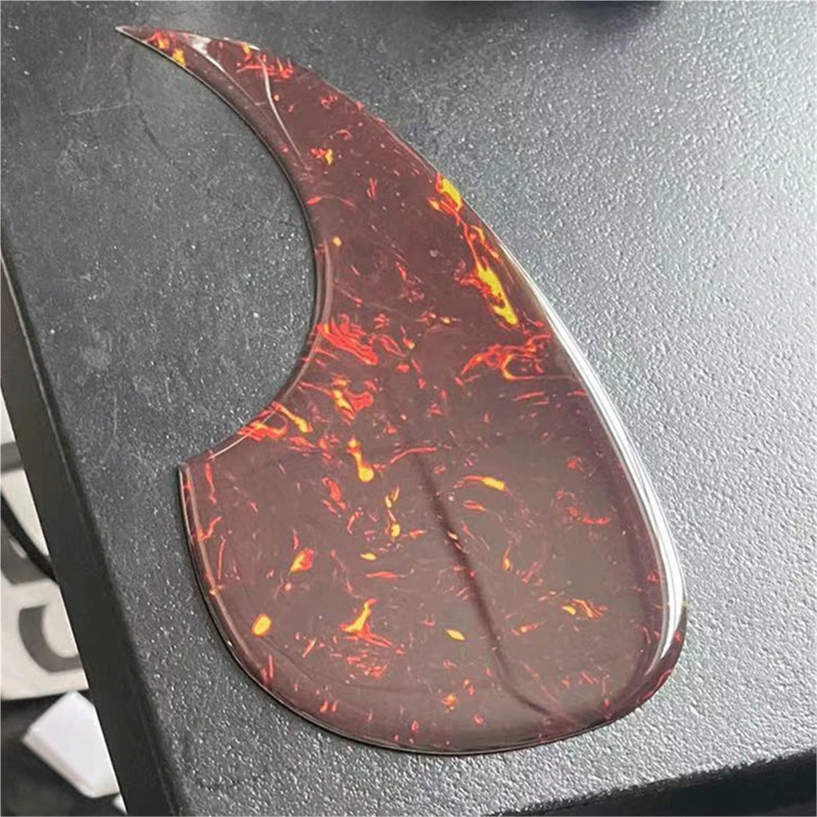 Profesjonalna Maskownica Gitary Akustycznej Folkowa gitara pickguard pogrubiona zakrzywionym ochraniaczem pickguard(Thickened 1 piece)