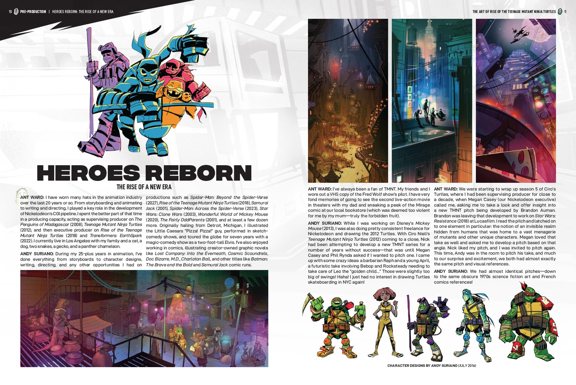 The Art of Rise of The Teenage Mutant Ninja Turtles