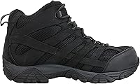 Vista 13 de Merrell Botas de construcción Moab Vertex Mid impermeables con punta compuesta para hombre Arcilla