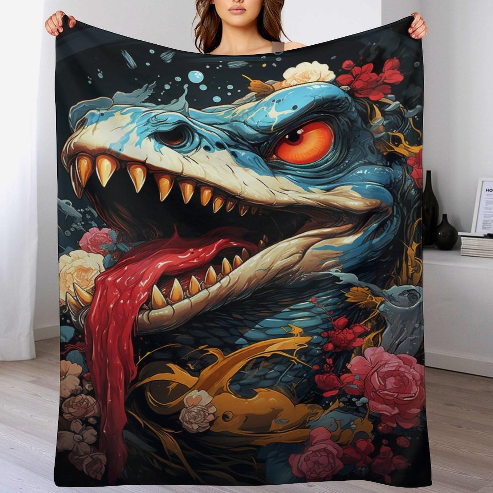 Couverture flannel légère super douce 180x200cm pour lit et canapé douillet
