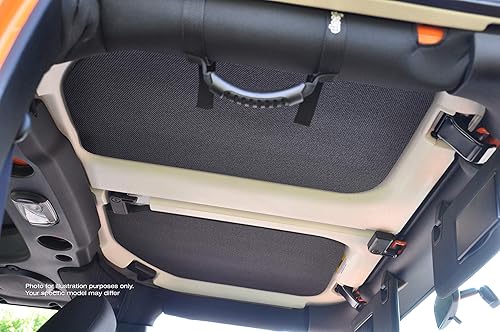 Miniatura 7 de Design Engineering 050131 Boom Mat - Techo interior reductor de ruido para Jeep Wrangler (2007-2010) de 4 puertas
