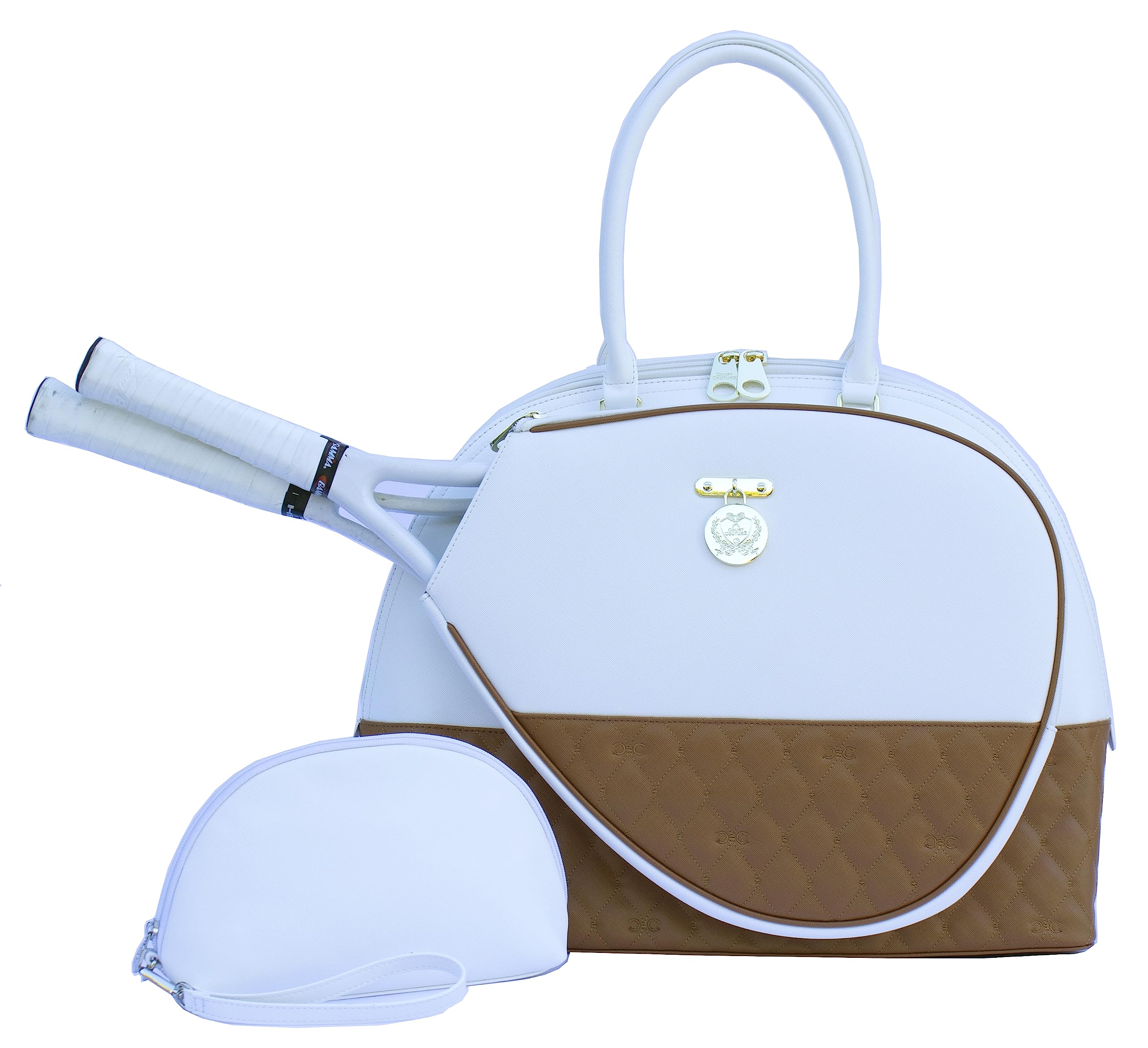 Court Couture Saint Tropez Embroidery Saddle Tennis/Pickleball bag
