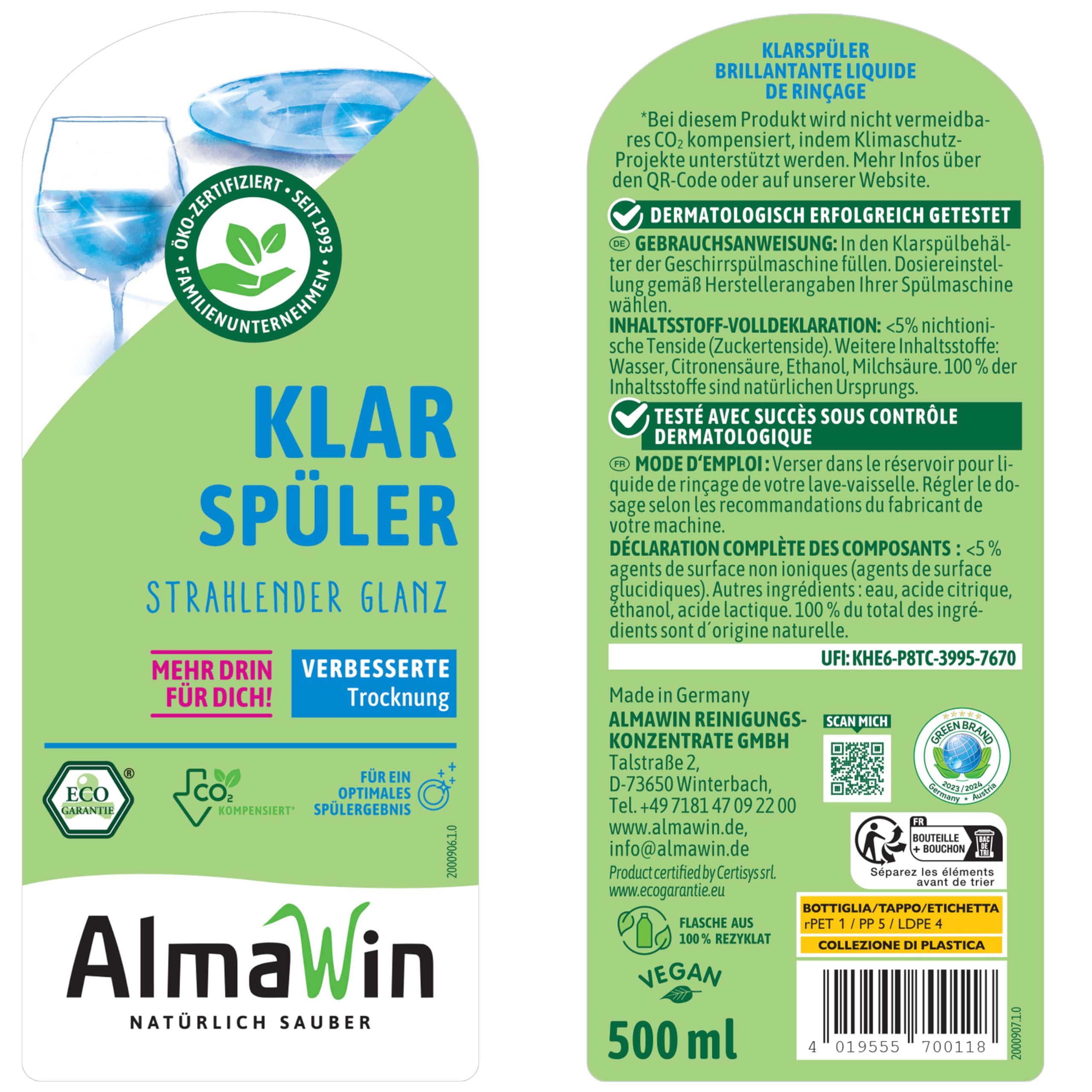 Almawin Brillantante - 500 gr - [confezione da 2]