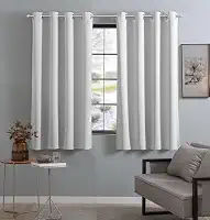 Cortina Tecido Blackout Corta Luz 80% 2,70 X 1,60m (Branco Gelo)