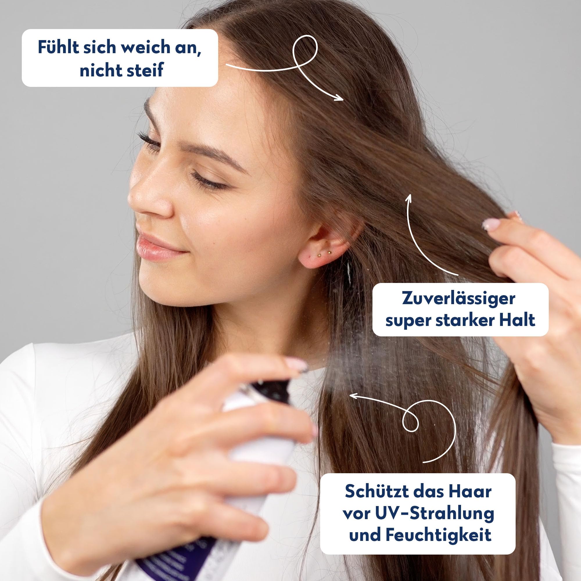 No Nothing Mousse und Super Strong Haarspray Bundle – Parfümfreies Volumen und extra starker Halt für empfindliche Kopfhaut