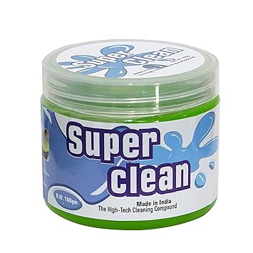 TULMAN Magic Gel Cleaner for Keyboard Computer Laptop Home & Office Window Grill Electronics Car Interior Dust Cleaner Green 160g