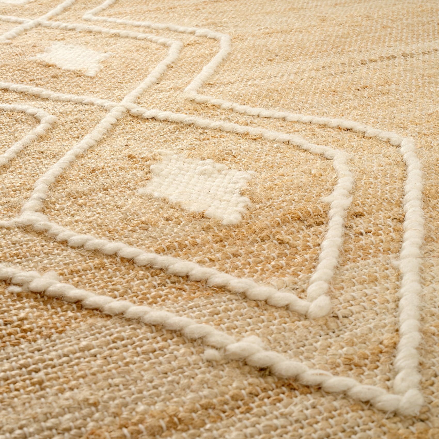 Jaıpur Jüt Kilim 120x180 Cm Bej