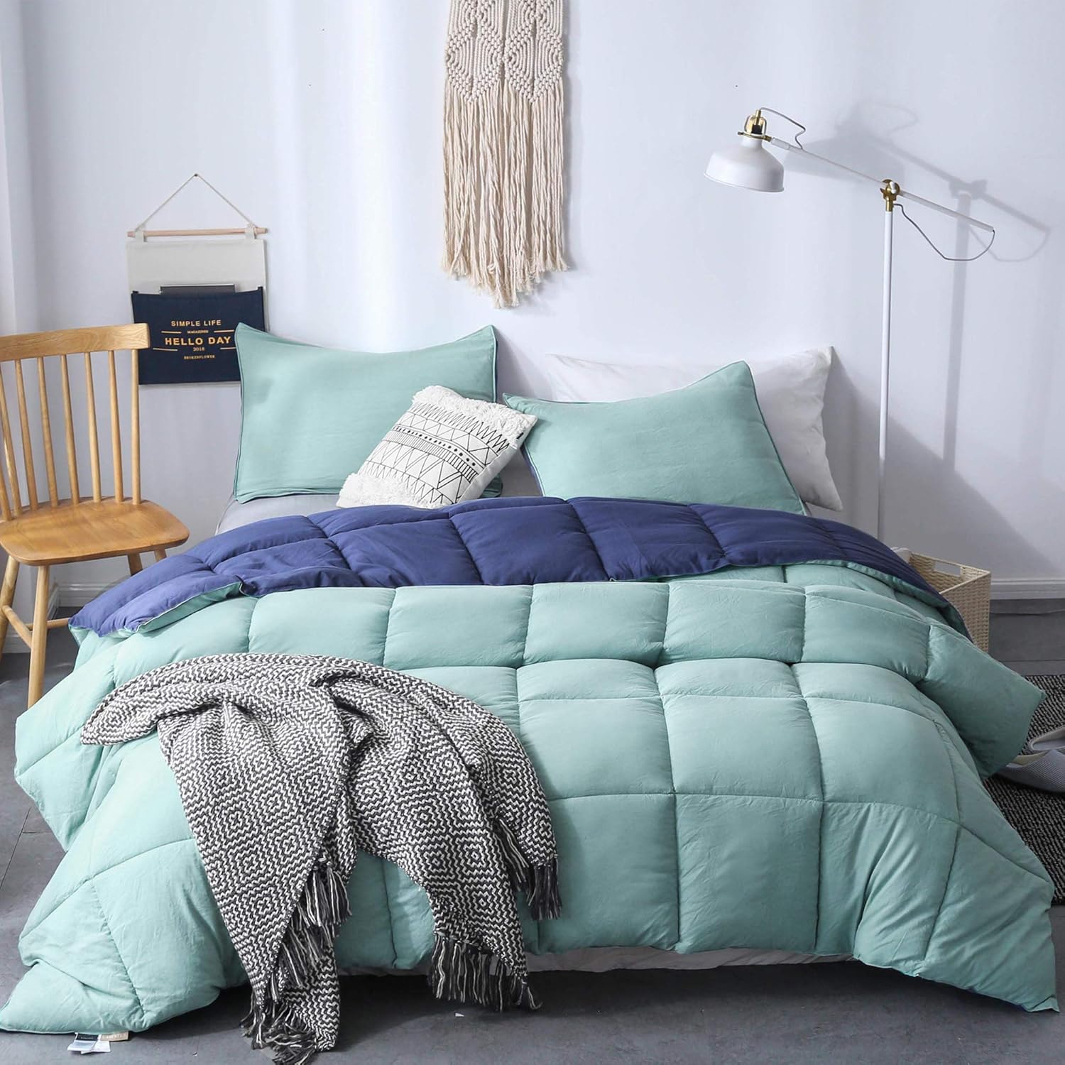 KASENTEX All Season Down Alternative Quilted Comforter with