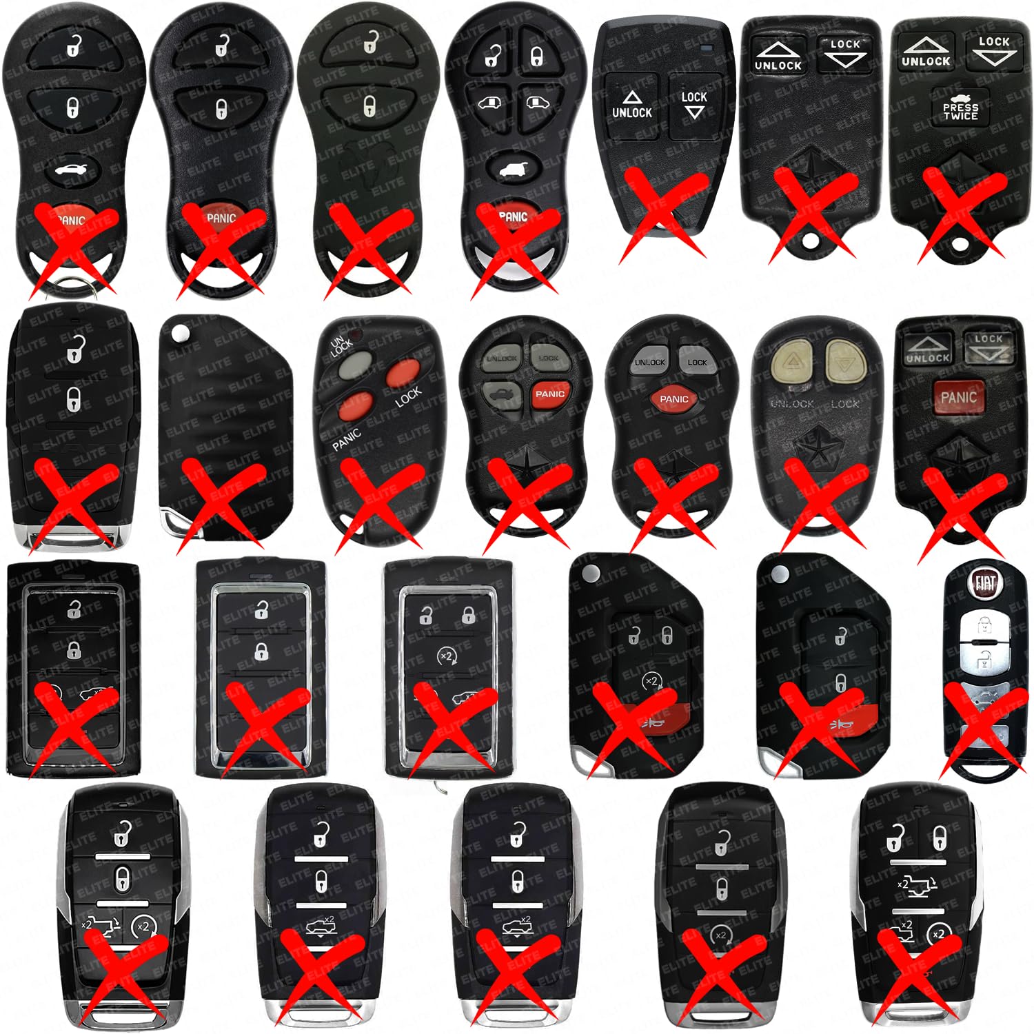 2 Replacement For 2005 2006 2007 Jeep Grand Cherokee Remote Car - Foto 5