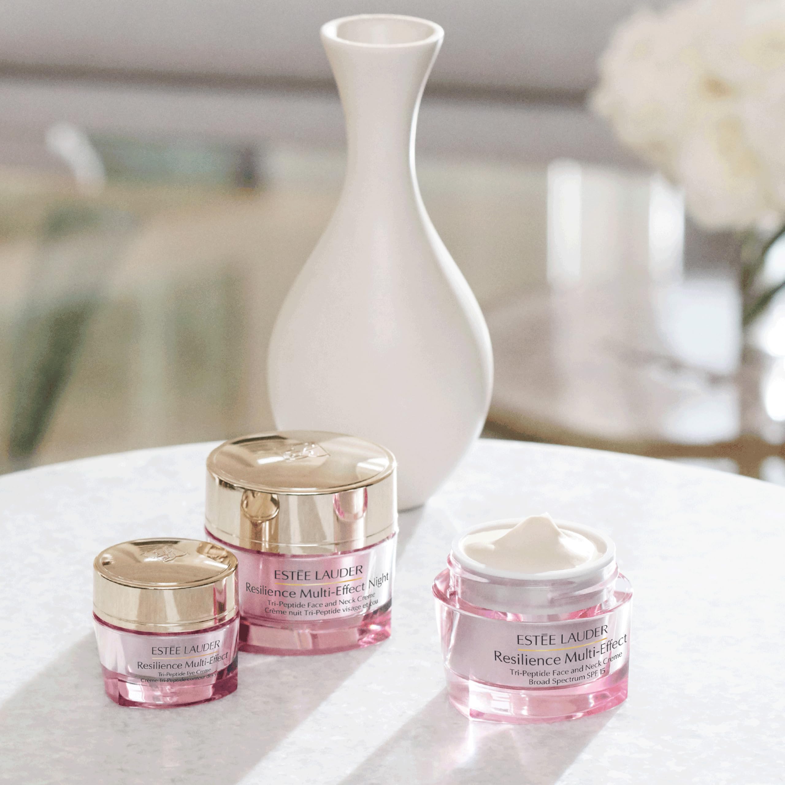 Estée Lauder Resilience Multi-Effect Tri-Peptide Eye Creme - Crema contorno occhi, 15ml