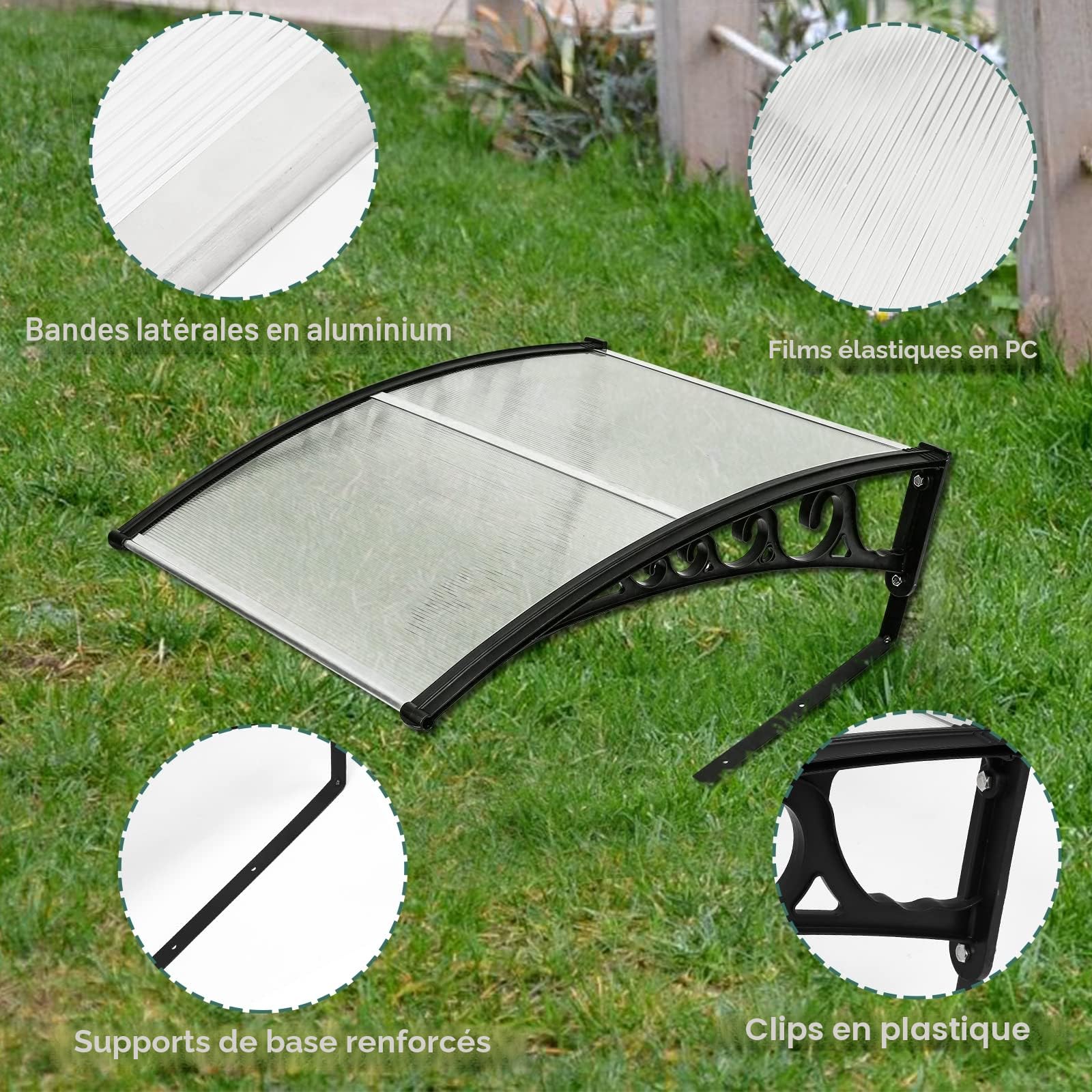 Abri Robot Tondeuse 105 x 85 x 45 cm - Garage Résistant aux Intempéries pour Tondeuse Automatique avec Toit
