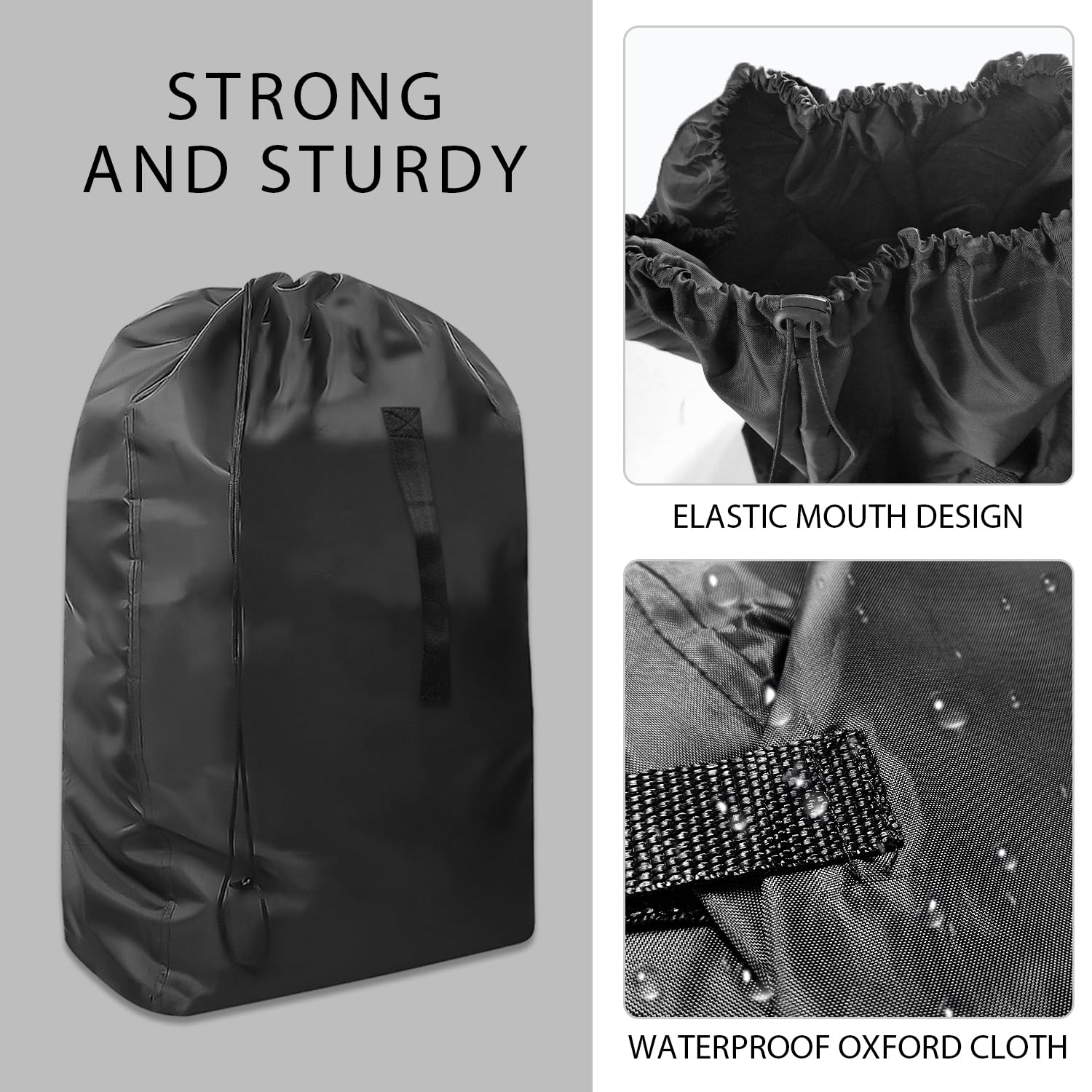sac de voyage pour poussette d'avion, portable, 114 x 49 x 43 cm
