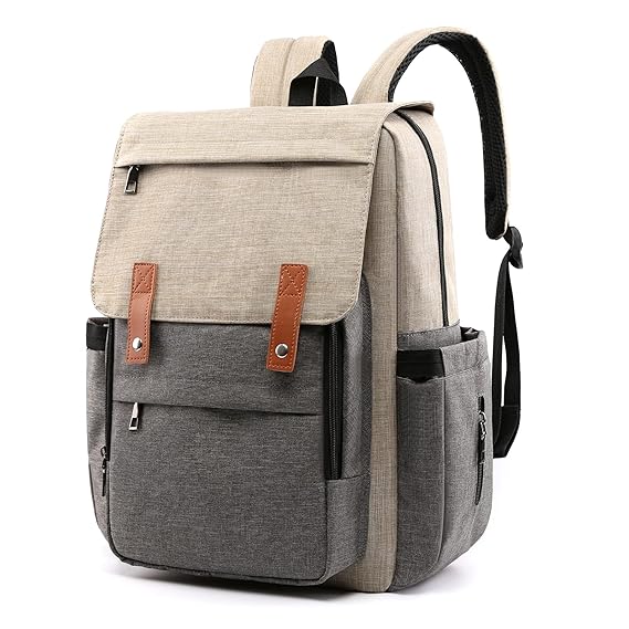 Eryue Large Dia r Bag Ba pa Water-Resistant Travel Baby Nursing Bag Portable Mommy Bag with Stroller Straps 2 Thermal Po ETS for Baby Bottles