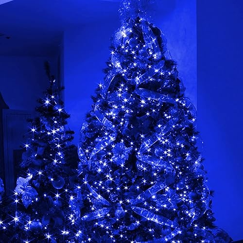 Miniatura 6 de Dazzle Bright Mini cadena de luces de Navidad, 150 unidades, 33 pies, impermeables, incandescentes, decoraciones de Navidad conectables para