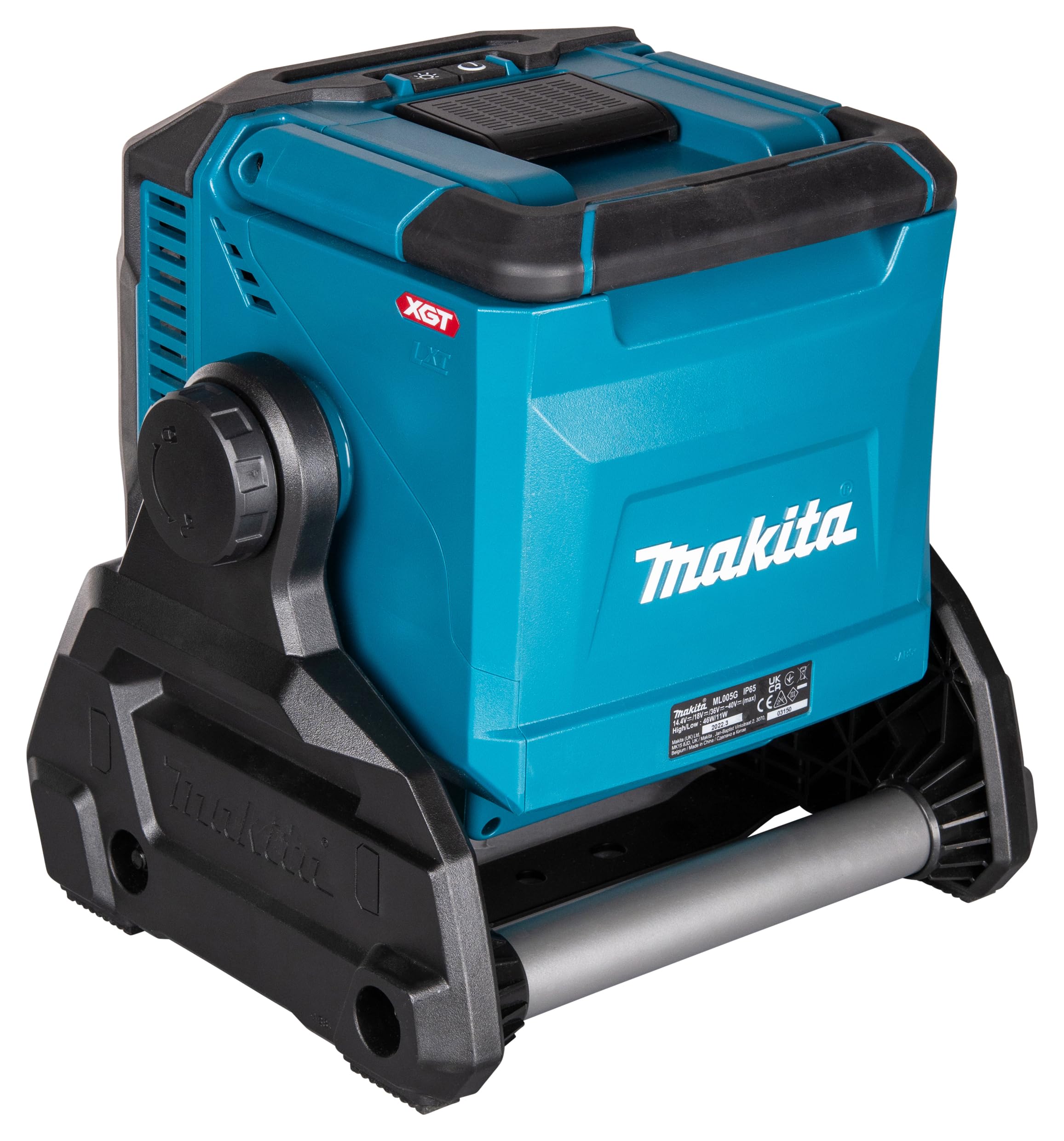 Makita ML005G 40V Max Li-on XGT Luz de trabajo inalámbrica - Baterías y cargador no incluidos