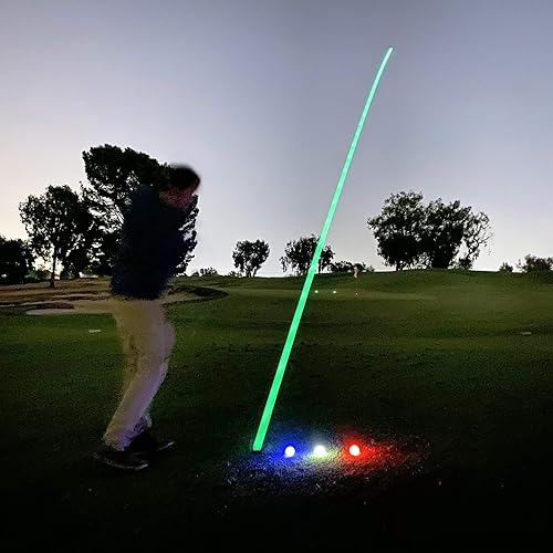 Miniatura 2 de GoSports Paquete de 12 pelotas de golf con luz LED, activadas por impacto con temporizador de 10 minutos