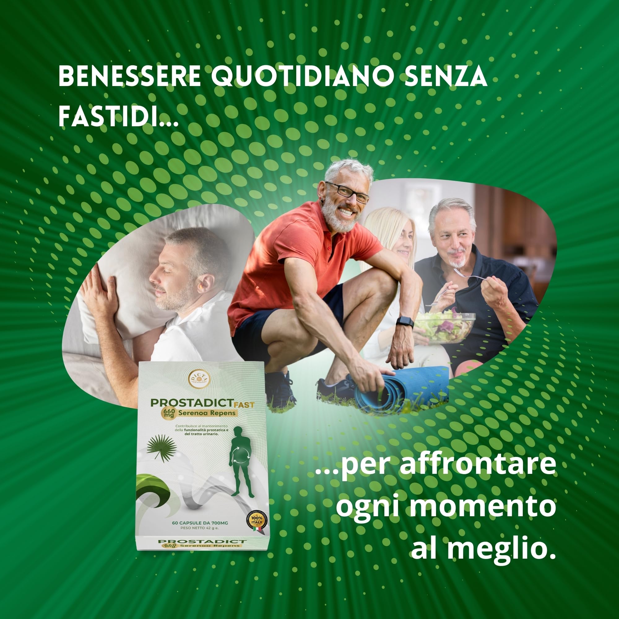 Serenoa Repens 660mg Saw Palmetto | Integratore Prostata Uomo con Estratto di Epilobio, Ortica e Pygeum per il Supporto delle Vie Urinarie Uomo