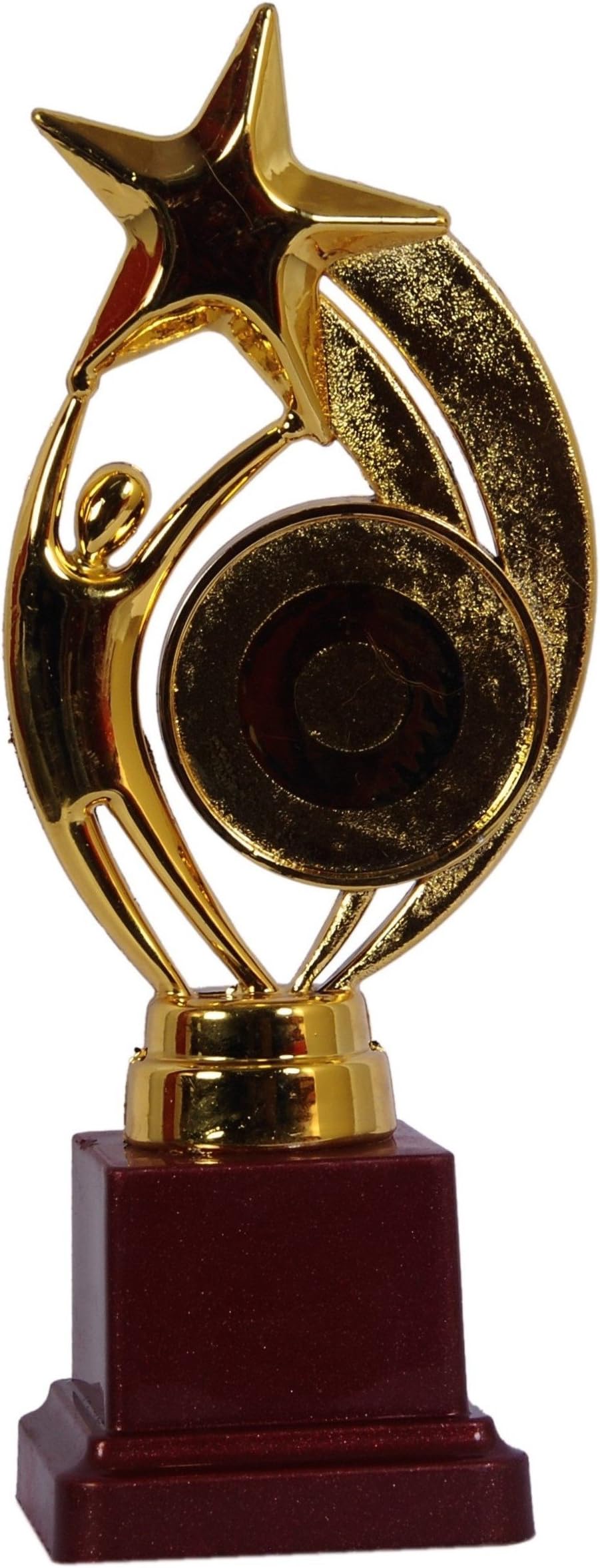 Star Trophies Shield for Winners Party Celebrations Ceremony Appreciation Gift for Winners Gold/Brown Cup Trophy Award for School Sport Academy for Teachers and Students