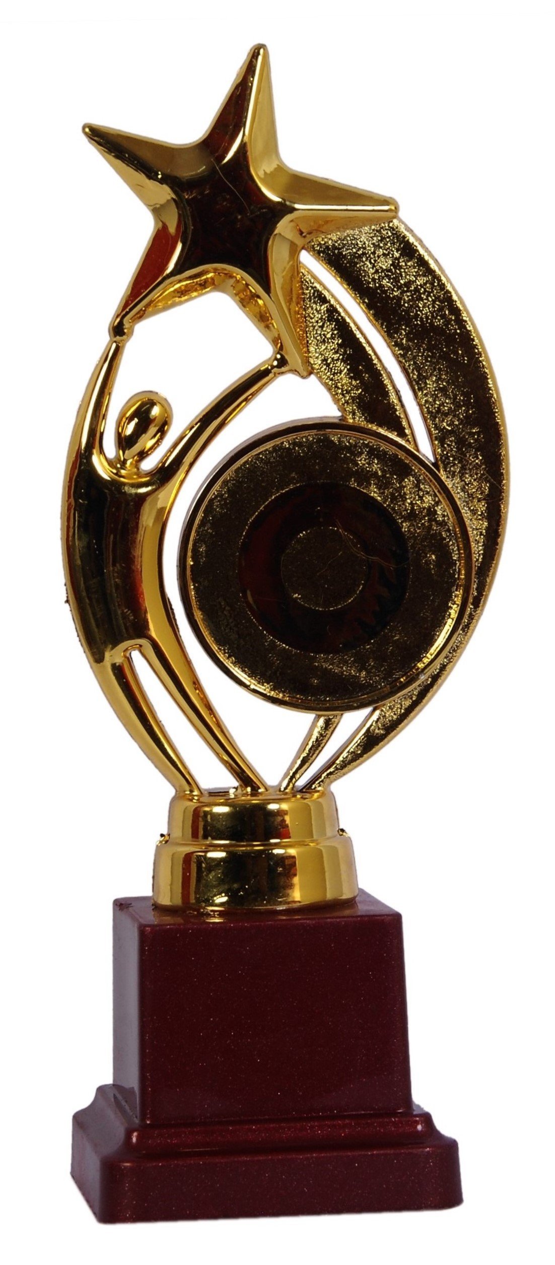 Sigaram Star Trophies Shield for Winners Party Celebrations Ceremony Appreciation Gift for Winners Gold/Brown Cup Trophy Award for School Sport Academy for Teachers and Students