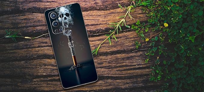 GADGETS WRAP Printed Vinyl Skin Sticker Decal for OnePlus 9 Pro - Cigarette Multicolor