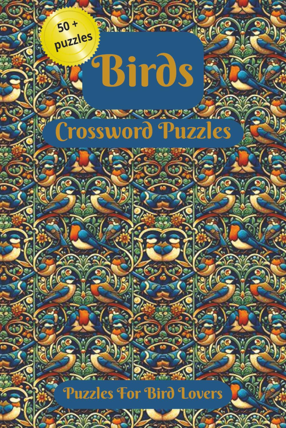 Birds Crossword Puzzles. Puzzles For Bird Lovers: Crossword Puzzles with Easy to Read Print about birds. 6X9 inches. 50+Puzzles. Gift for vacation. ... Christmas, vacation, holiday & relaxation.