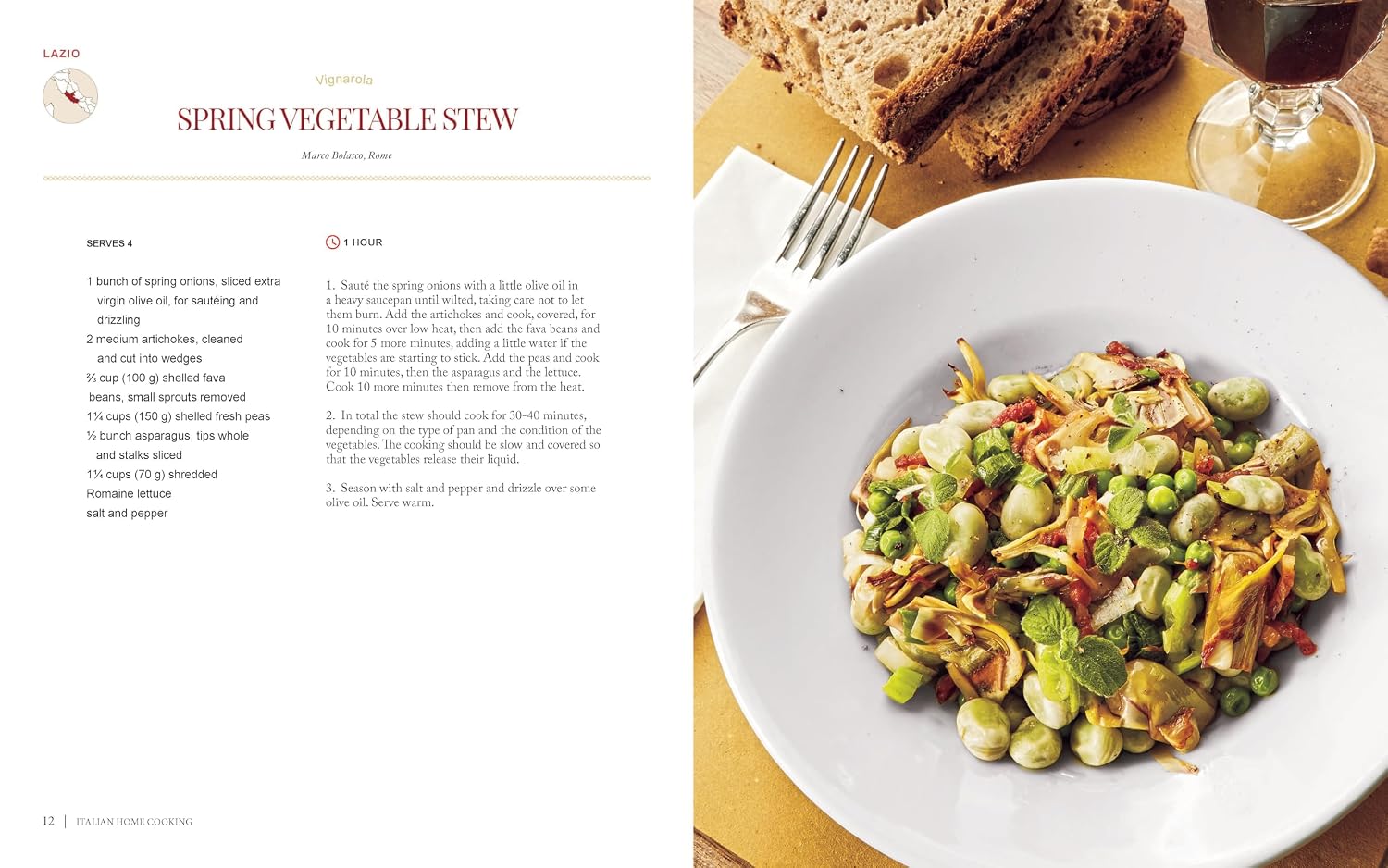 Italian Home Cooking: Authentic Dishes from All of Italy's Regions
