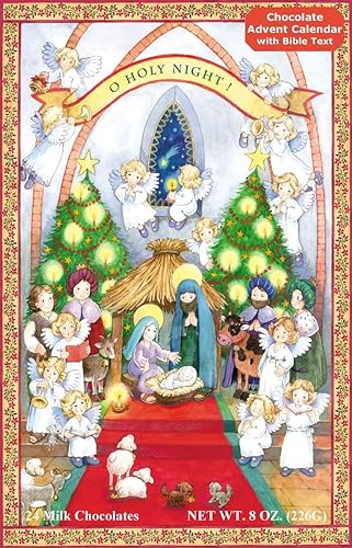 Calendario de Adviento de chocolate de O Holy Night  Nativity Story