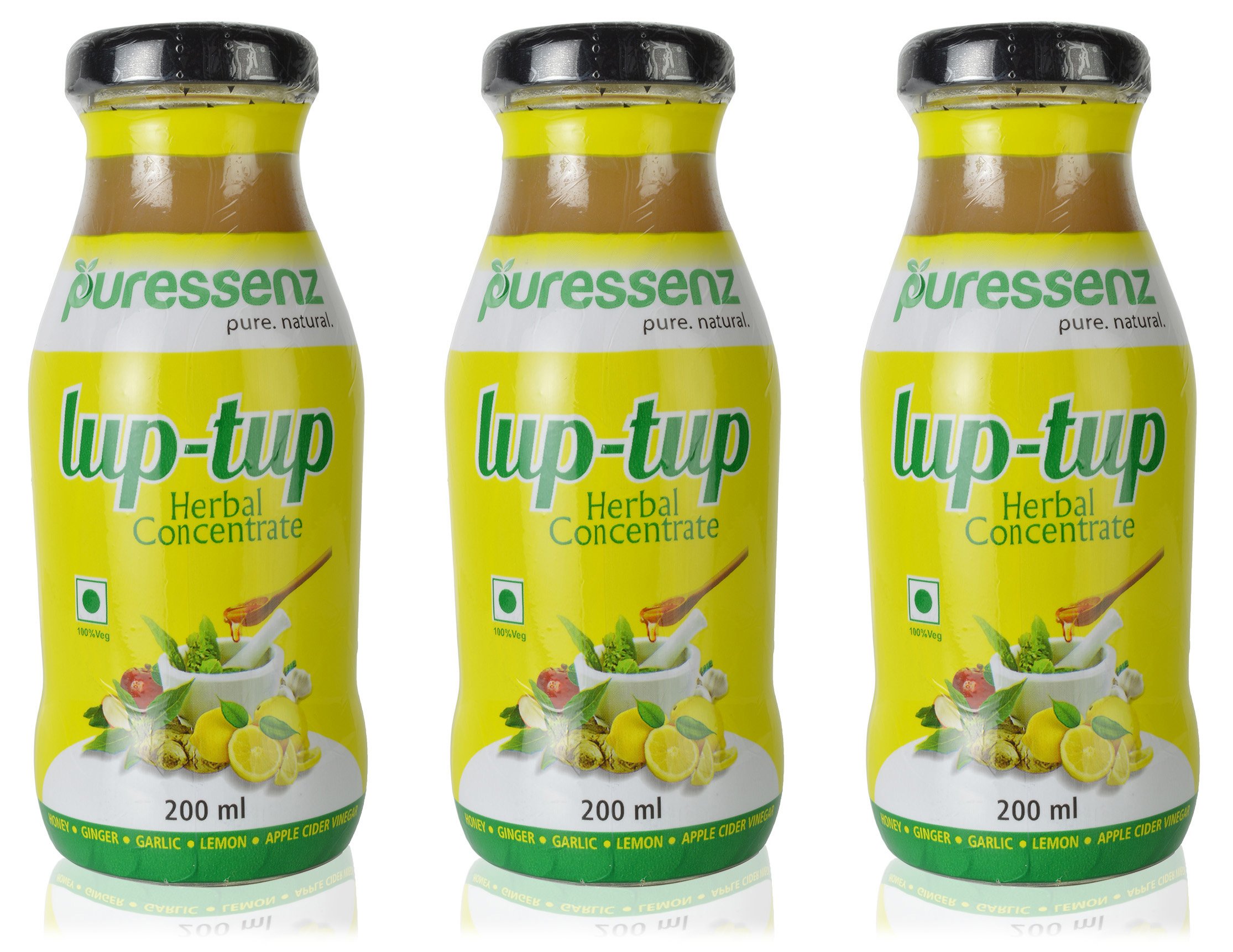 Puressenz Lup-Tup with Apple Cider Vinegar - 200 ml (Pack of 3) (B01HXPKX0Q) Amazon Price History, Amazon Price Tracker