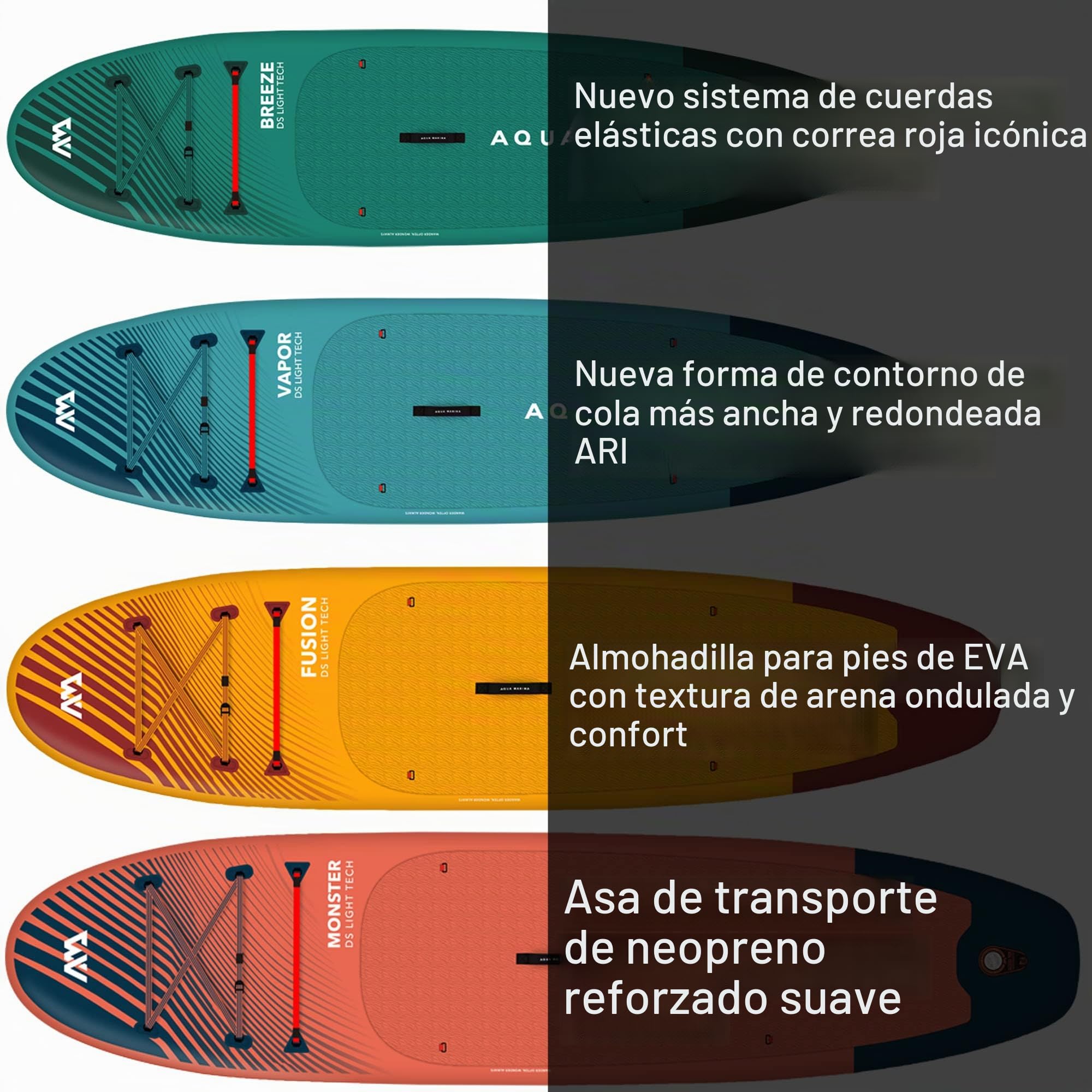 Aqua Marina Aufblasbare Stand Up Paddle Boards (iSUP) ? Komplett-Sets f?r Erwachsene