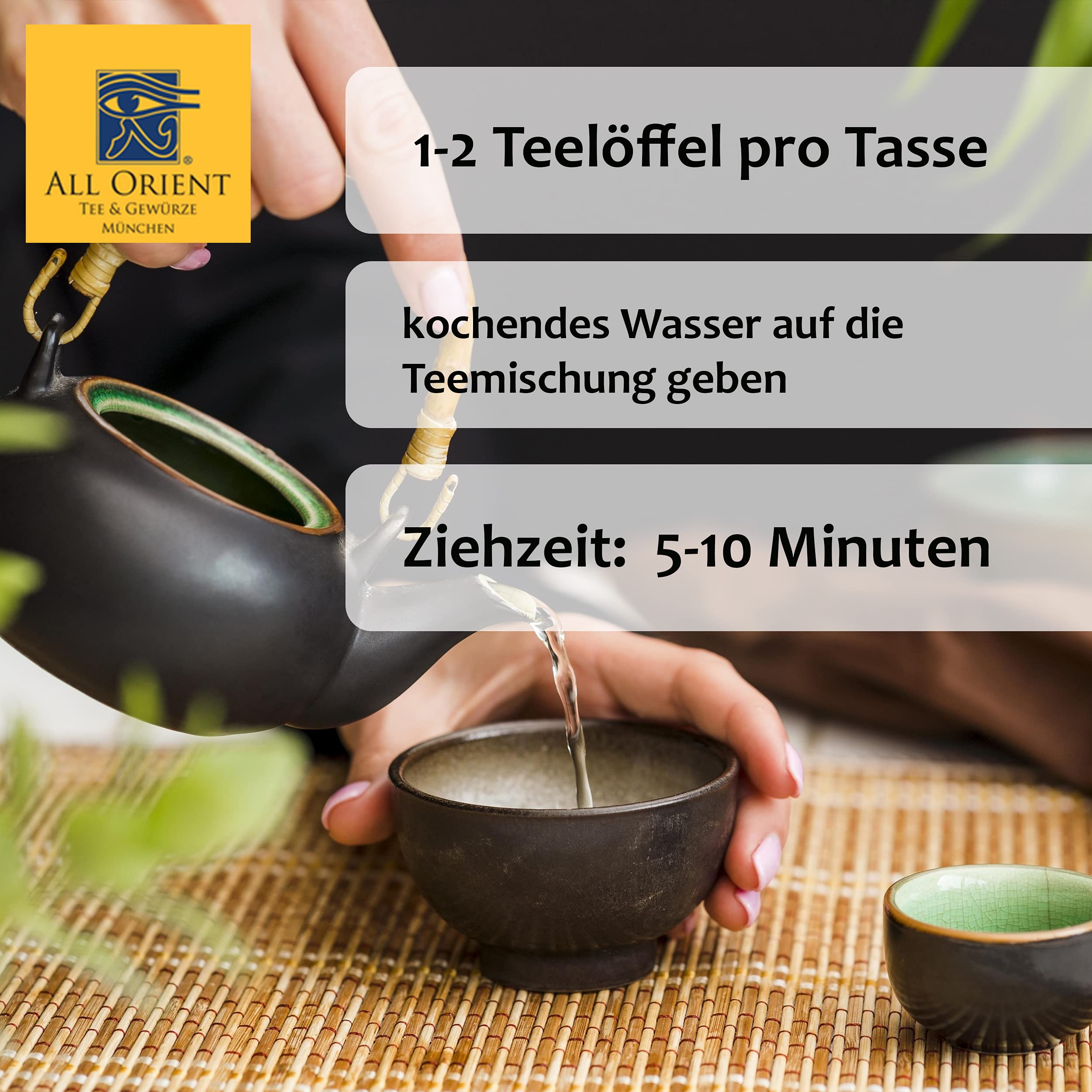 All Orient BIO Wildorange | 3x 100g | Früchtetee lose | heiß & kalt | mit natürlichem BIO Orangenöl | Orangentee | Früchtetee mit Orangengeschmack