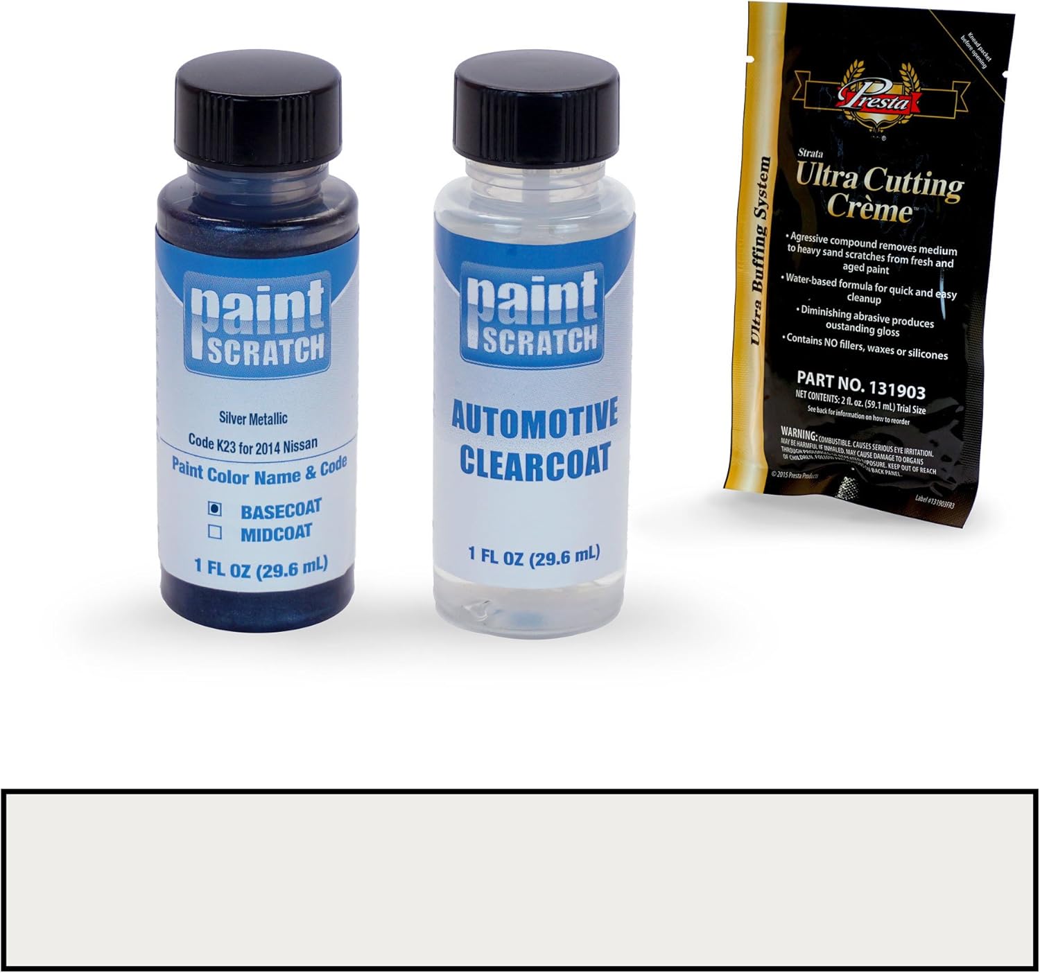 PAINTSCRATCH Silver Metallic K23 for 2014 Nissan Titan