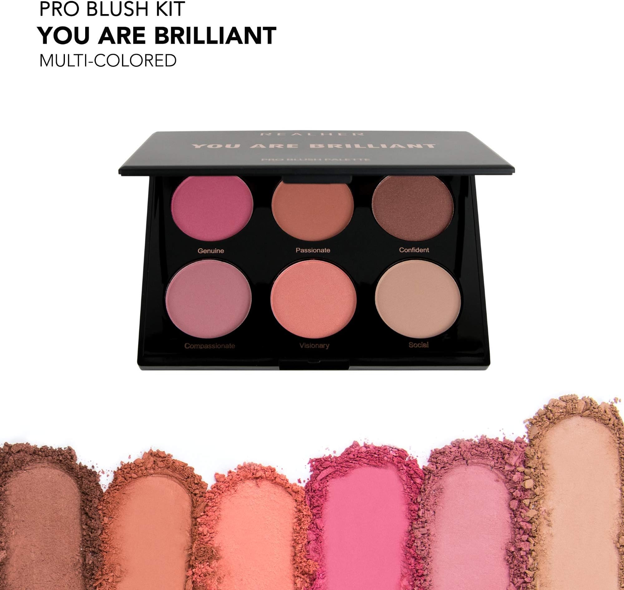 REALHER PRO Blush Palette - You Are Brilliant