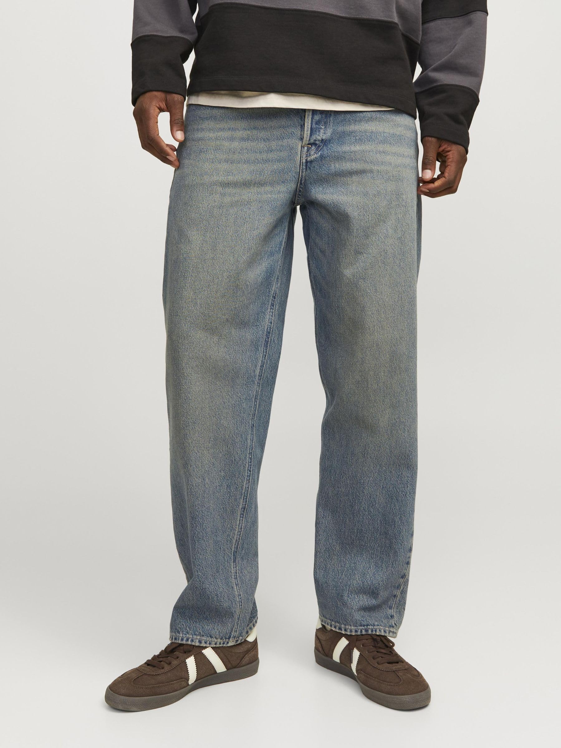 JACK & JONES Loose-fit Jeans JJIEDDIE Jjoriginal MF 710 Noos Loose-fit Jeans