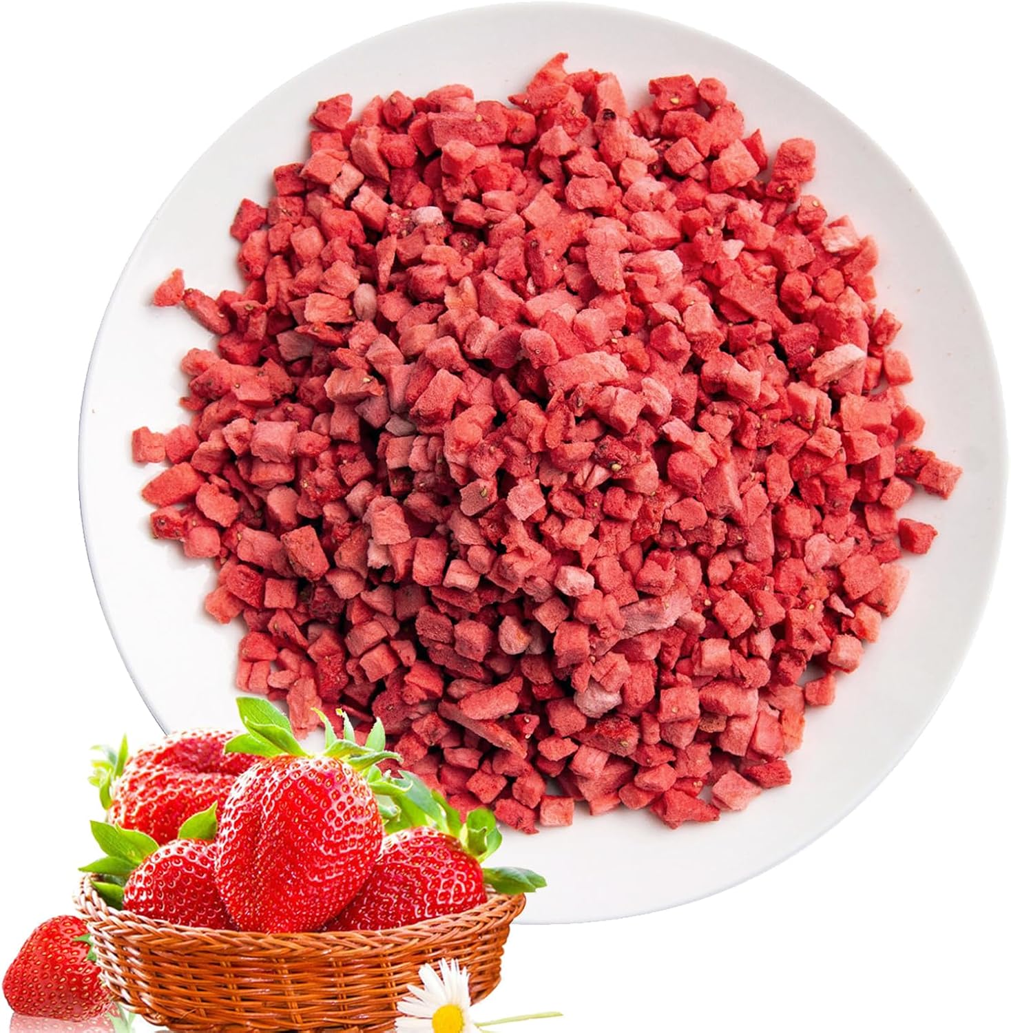freeze-dried strawberries，Strawberry granules, freeze dried strawberry ...