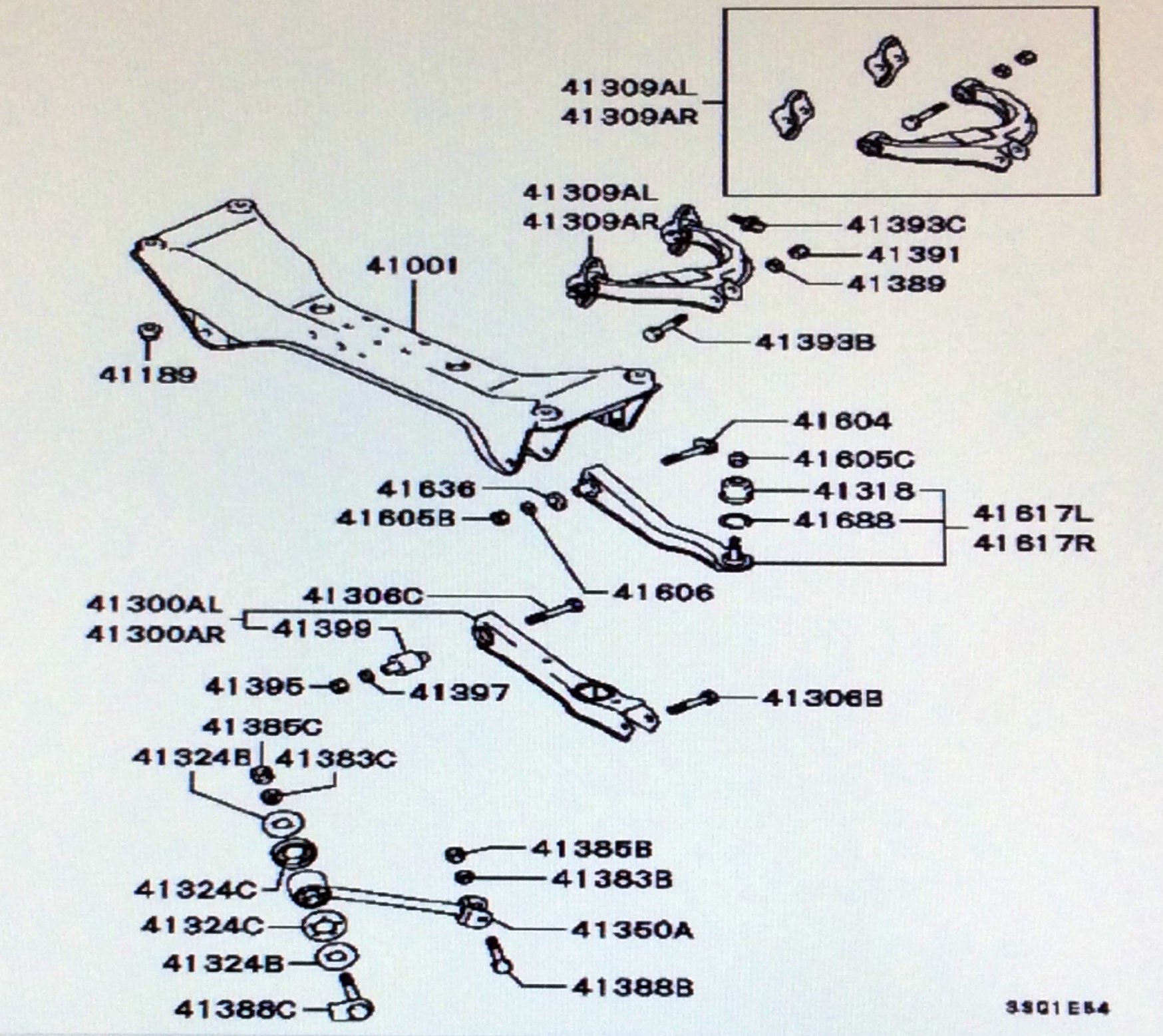 Amazon.com: Genuine Mitsubishi Rear Control Arm Assist Link Right 