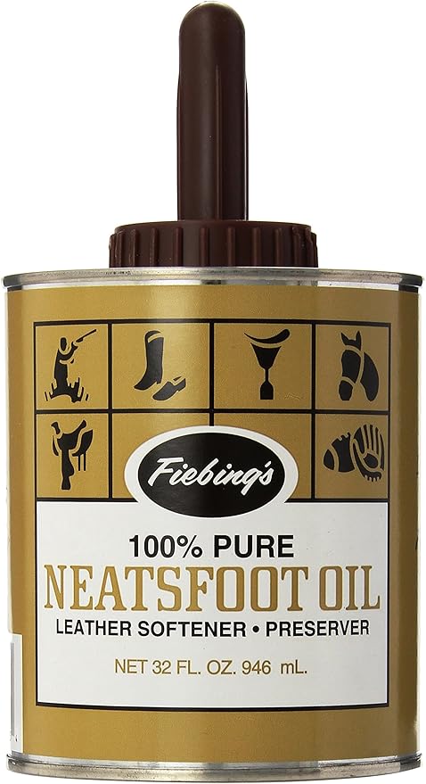 Fiebing's Pure Neatsfoot Oil with Applicator, 32 oz