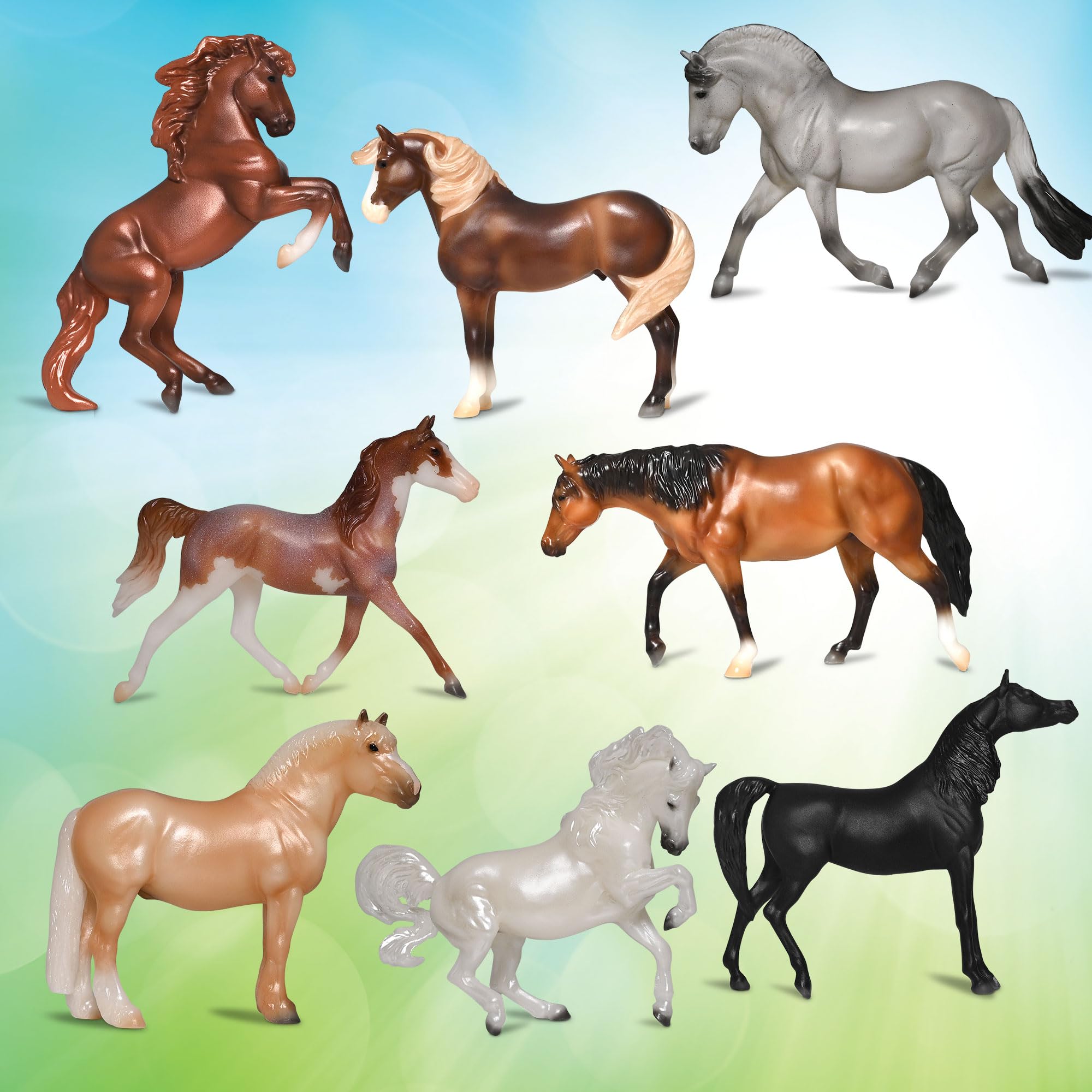 美品 フィギュア Breyer Hidalgo Stablemates Buffalo Bill Show プレイセット Hidalgo - Buffalo Bill Show Play Set | BreyerHorseRef