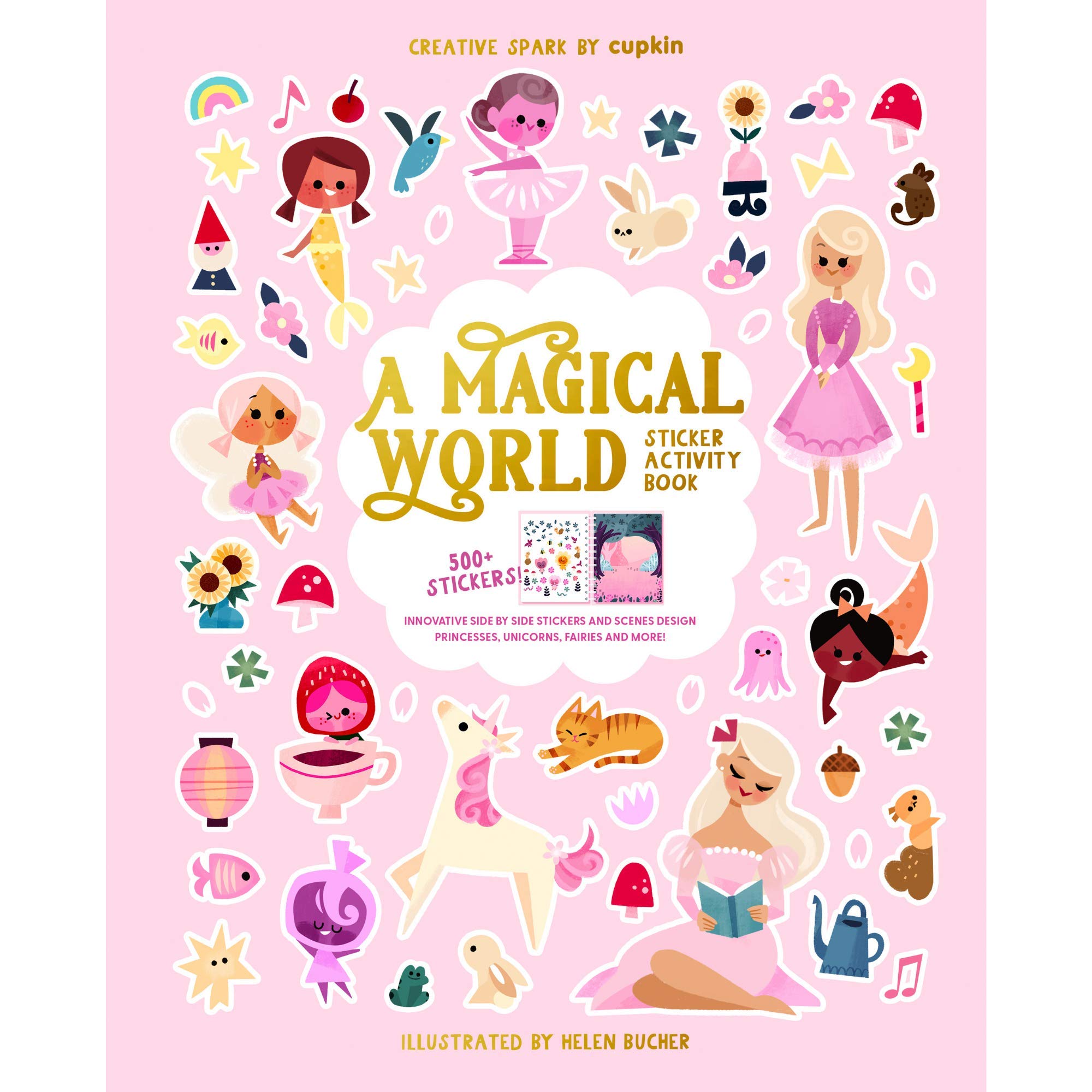 Buy A Magical World (2 in 1) Activity Book - Innovative Side by Side ...