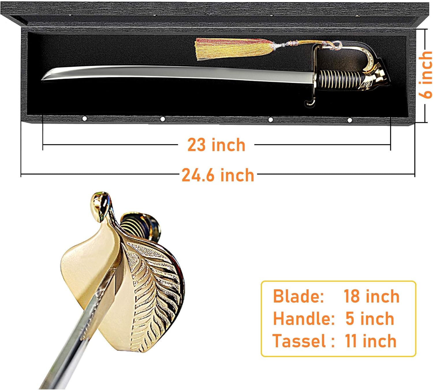 unique new years gifts Resafy Champagne saber boxed gift case