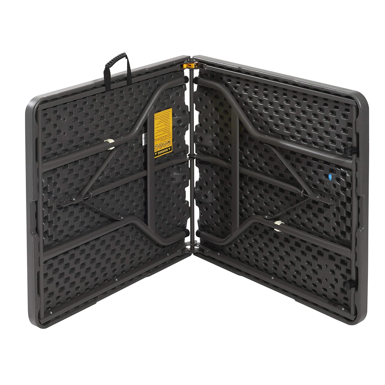 Iceberg 65457 Indestructible Too Bifold Resin Folding Table 60w x 30d x 29h Charcoal, Charcoal: Industrial & Scientific