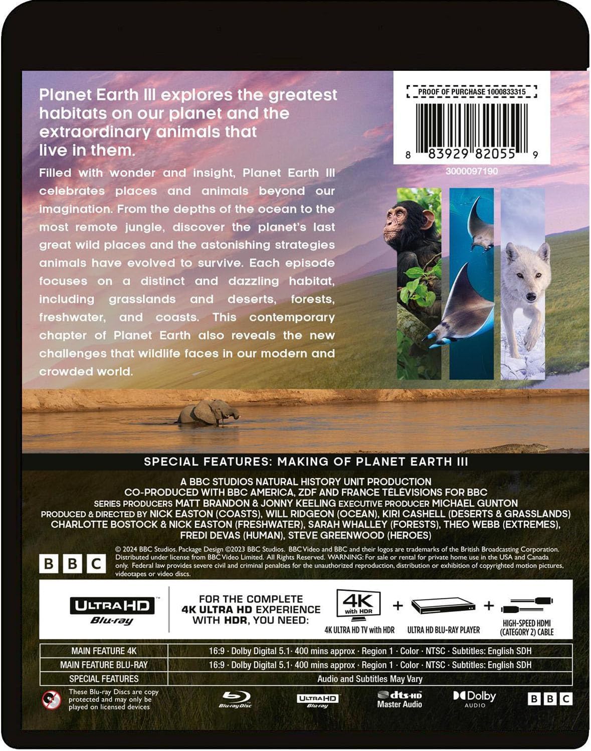 Planet Earth III - 4K Ultra HD - Image 3