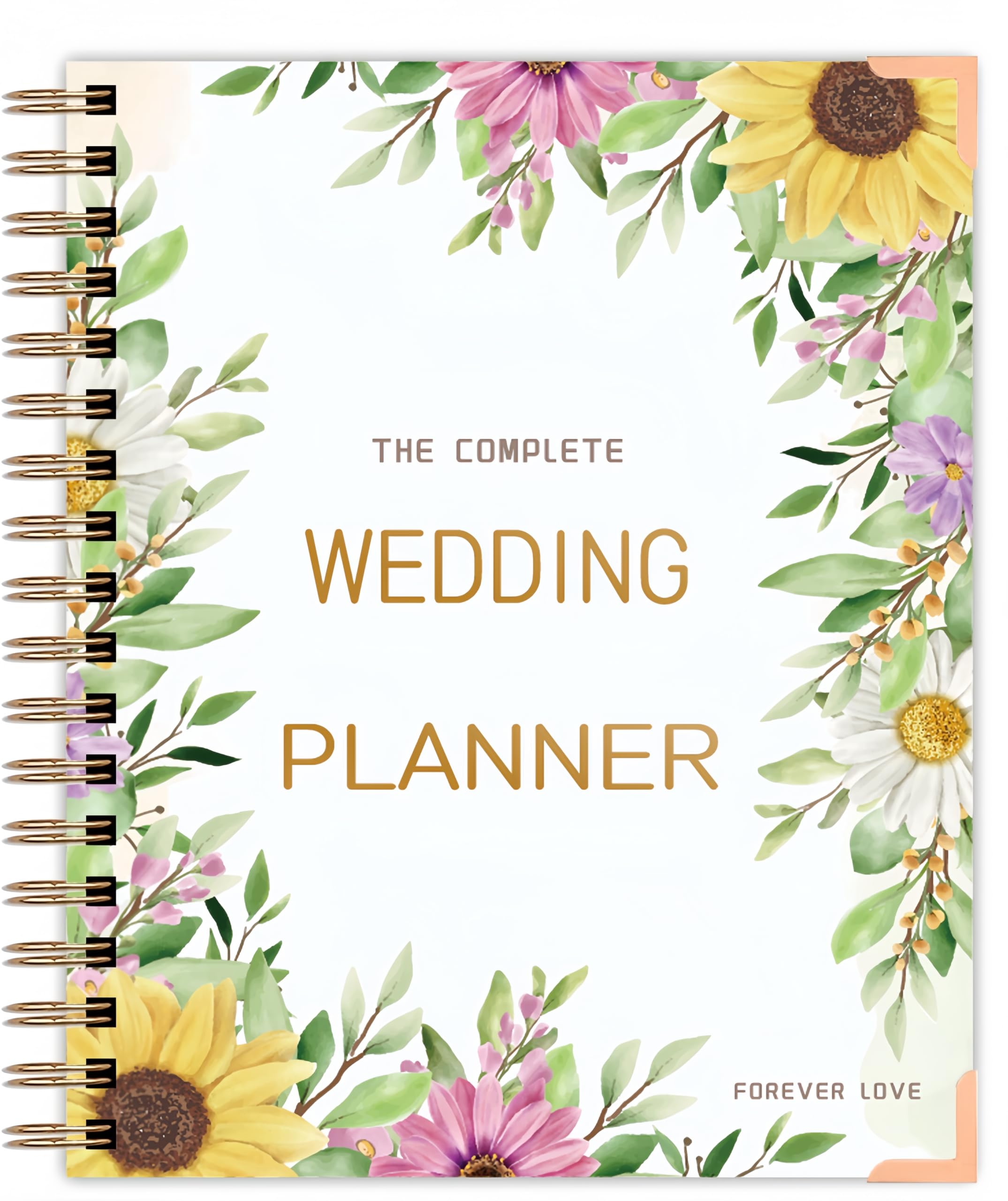 Hochzeitsplanerbuch und Organizer für die Braut – Hochzeitsplaner, Hochzeitsplaner, Buch, einzigartiges Verlobungsgeschenk für frisch verlobte Paare – Hardcover Brautplanung Hochzeitsnotizbuch 27,9 x