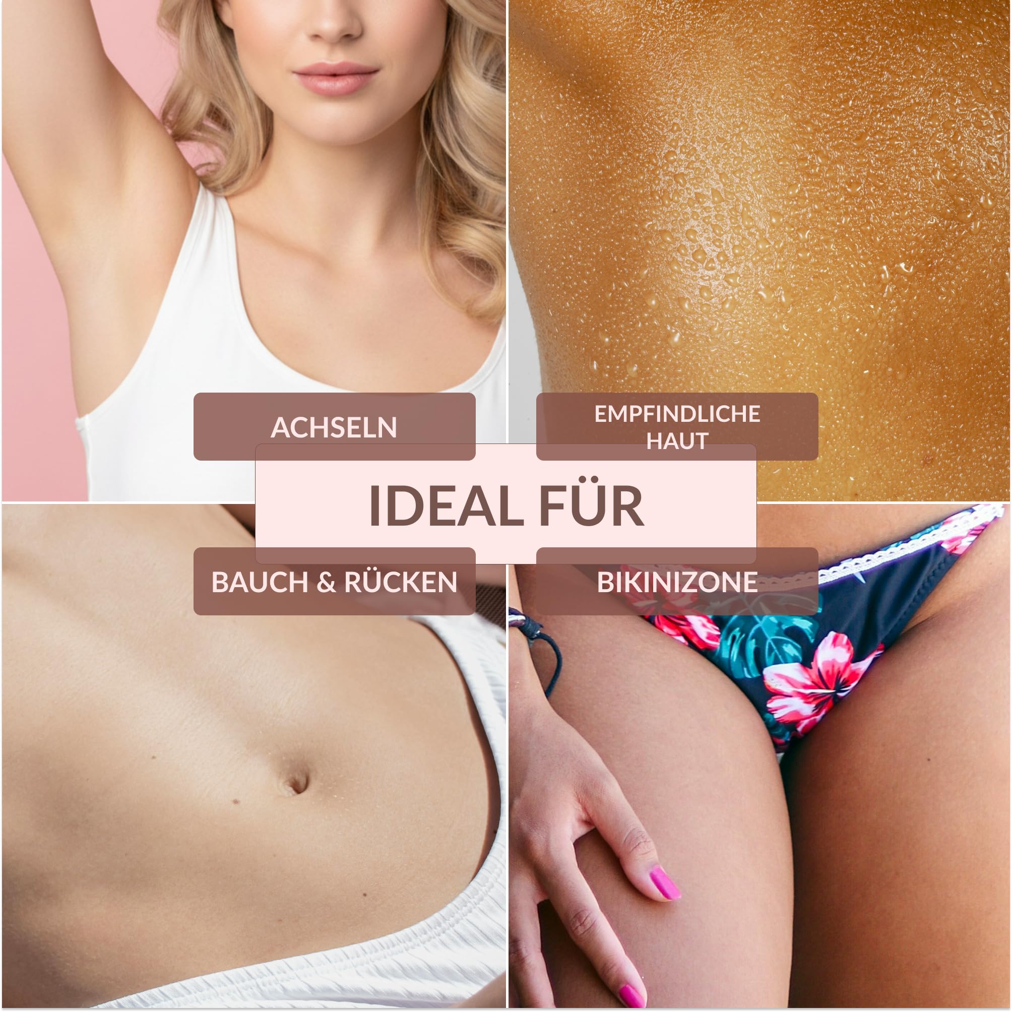 fleeky Wax Heater Kit - elektrisches waxing Komplett-Set mit Wachswärmer für seidenglatte Haut on fleek, professionelle Ergebnisse und anfängerfreundliche Handhabung